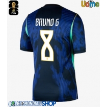 Maglie da calcio Brasile Bruno Guimaraes #8 Seconda Maglia Mondiali 2026  Manica Corta